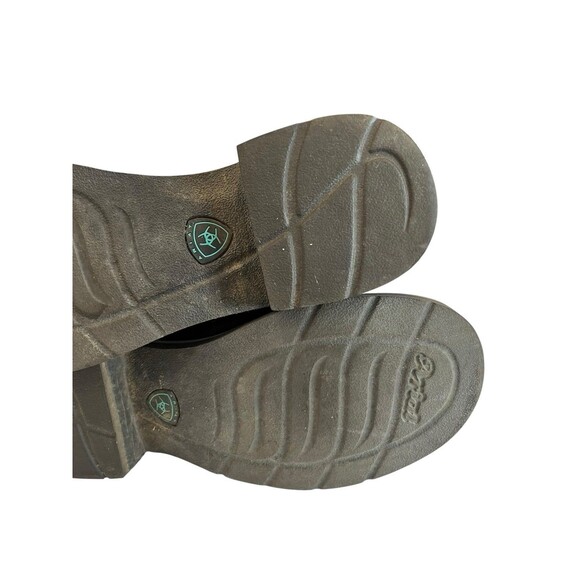 Ariat Fatbaby Heritage Dapper Western Boots Sz 9.5B Womens Brown Turquoise 2480 - Picture 9 of 9